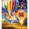 Full Drill - 5D Diamond Painting Kits Colored Drawing Hot Air Balloon in the Sky