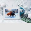 Full Drill - 5D DIY Diamond Painting Kits Winter Animal Running Horses