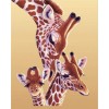 Full Drill - 5D DIY Diamond Painting Kits Warm Giraffe Family