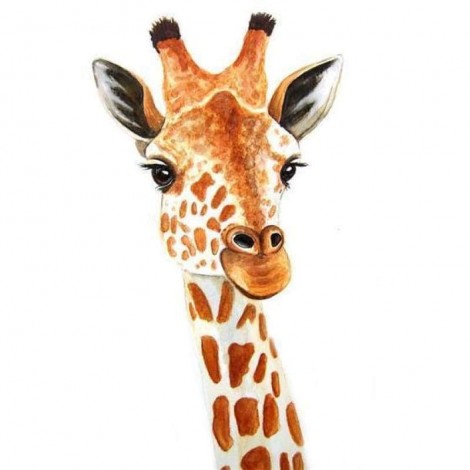 Full Drill - 5D DIY Diamond Painting Kits Cartoon Giraffe