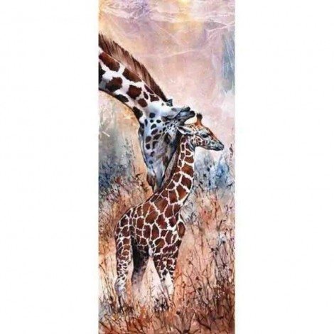 New Hot Sale Full Drill - 5D Diy Diamond Painting Giraffe Kits