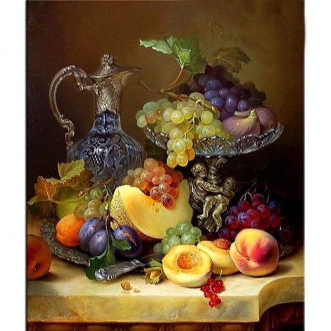 New Hot Sale Fruit And Wine Full Drill - 5D Resin Diamond Painting