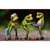 Full Drill - 5D DIY Diamond Painting Kits Colorful Funny Frogs