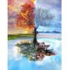 Full Drill - 5D DIY Diamond Painting Kits Four Seasons Dream Landscape Tree