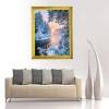 Full Drill - 5D DIY Diamond Painting Kits Winter Tranquil Forest And Sunset Nature