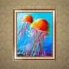 Full Drill - 5D DIY Diamond Painting Kits Colorful Jellyfish