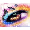 Full Drill - 5D DIY Diamond Painting Kits Beautiful Dream Butterfly Eye