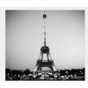 Full Drill - 5D DIY Diamond Painting Kits Black White Landscape Eiffel Tower