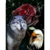 Dream Wolves And Eagle  Full Drill - 5D Diy Diamond Painting Kits