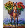 Full Drill - 5D Diamond Painting Kits Colored Drawing Working Donkey