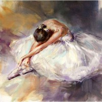 Oil Painting Style Dancer...