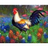 Oil Painting Style Cock Full Drill - 5D Diy  Diamond Painting Kits