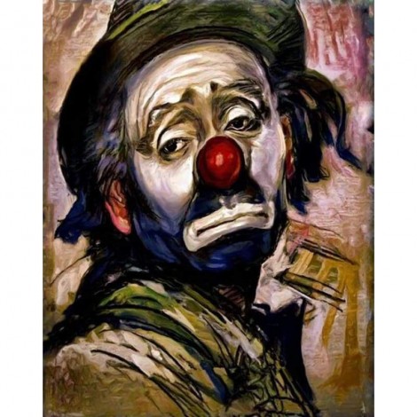 Full Drill - 5D Diamond Painting Kits Colored Drawing Cool Clown