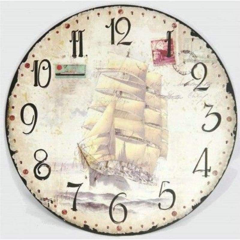 Retro Sailing Clock ...