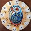 Full Drill - 5D DIY Diamond Painting Kits Cartoon Owl Clock