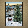 Full Drill - 5D Diamond Painting Kits Winter Christmas Tree Town