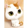 Full Drill - 5D DIY Diamond Painting Kits Cartoon Cute Big Eyes Cat