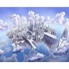 Full Drill - 5D DIY Diamond Painting Kits Dream Castle in The Sky
