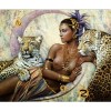 New Hot Sale Beauty And Animal Leopard Full Drill - 5D Diy Diamond Painting Kits