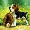 New Hot Sale Dogs And Baseball Full Drill - 5D Diy Full Diamond Painting Dogs Kits