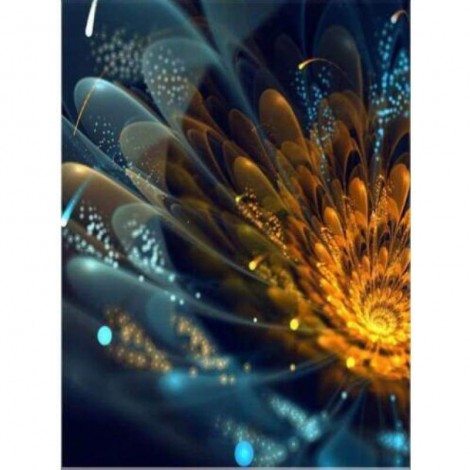 Full Drill - 5D DIY Diamond Painting Kits Colorful Abstract Flower