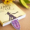 Diamond painting feather bookmark lightweight pet pendant bookmark
