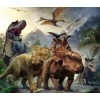 Dinosaurs 02- Full Drill Diamond Painting -